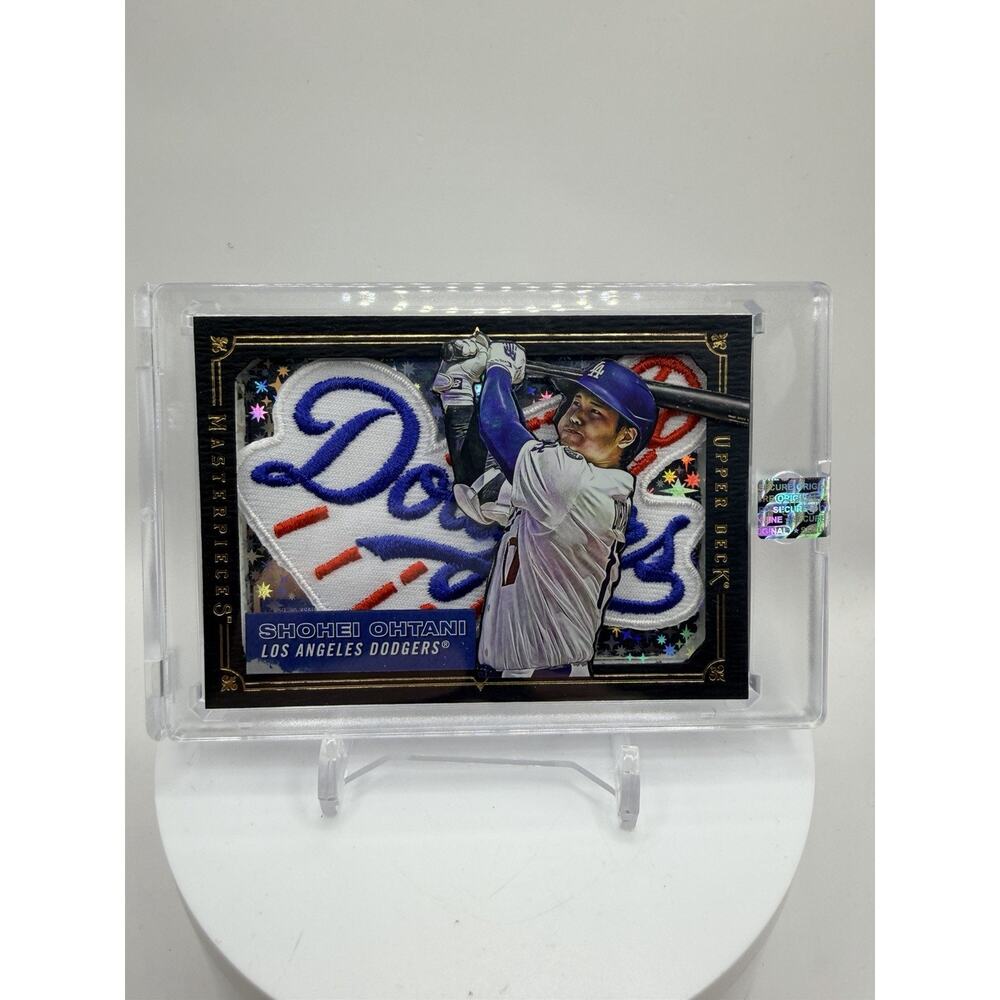 Art Card Shohei Ohtani With Dodgers Patch Made By Mayflower Custom Cards
